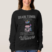 Magical Like A Unicorn Brain Tumor Awareness Trui (Voorkant)