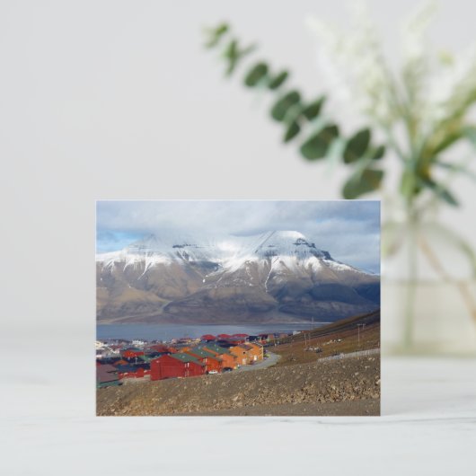 Magical Longyearbyen, Svalbard Briefkaart (Staand voorkant)