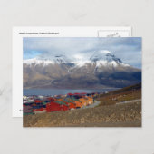 Magical Longyearbyen, Svalbard Briefkaart (Voorkant / Achterkant)