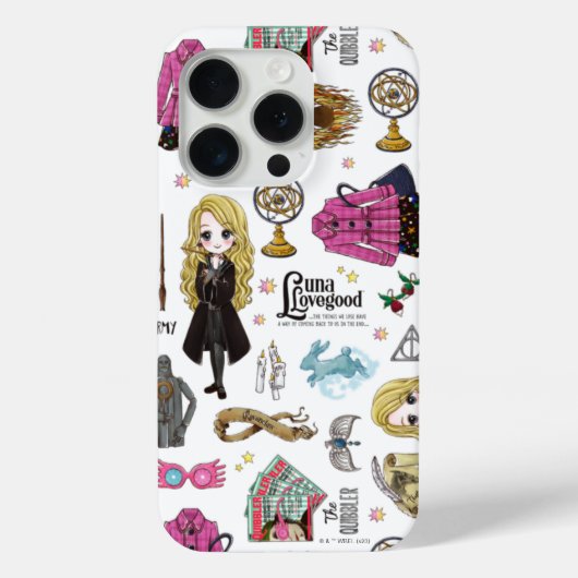 Magical Luna Lovegood Waterverf Case-Mate iPhone Case (Achterkant)