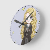 Magical Luna Lovegood Waterverf Ronde Klok (Hoek)