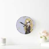 Magical Luna Lovegood Waterverf Ronde Klok (Huis)