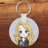 Magical Luna Lovegood Waterverf Sleutelhanger (Voorkant)