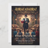 Magical Magician Birthday Party Kaart (Voorkant)
