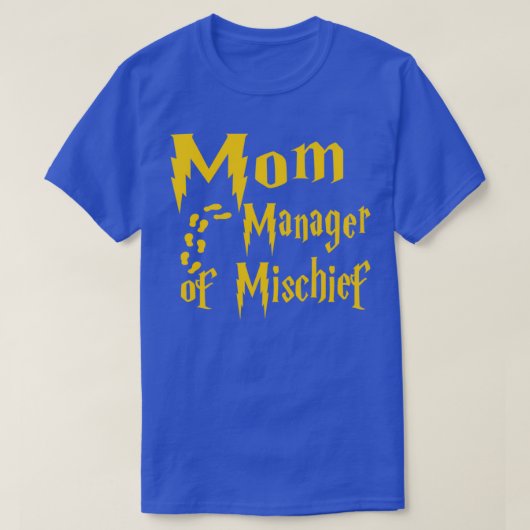 Magical Mam Shirt Potter Mam Shirt Manager Misc (Design voorkant)