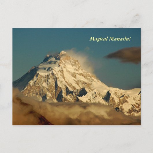 Magical Manaslu Briefkaart (Voorkant)
