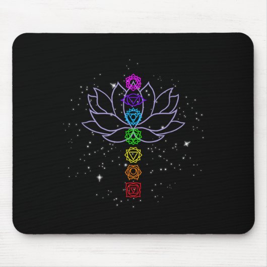 Magical Mandala Lotus Lines Cool Mandala Design Lo Muismat (Voorkant)