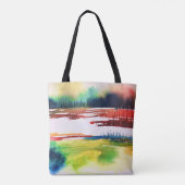 Magical Marsh Tote Tote Bag (Achterkant)
