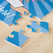 Magical Marvelous tante - Unicorn Princess Legpuzzel (Zijkant)