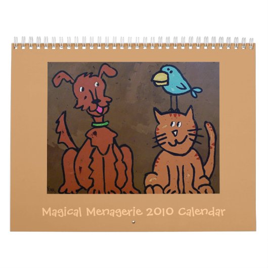 Magical Menagerie 2010 Agenda Kalender (Hoes)