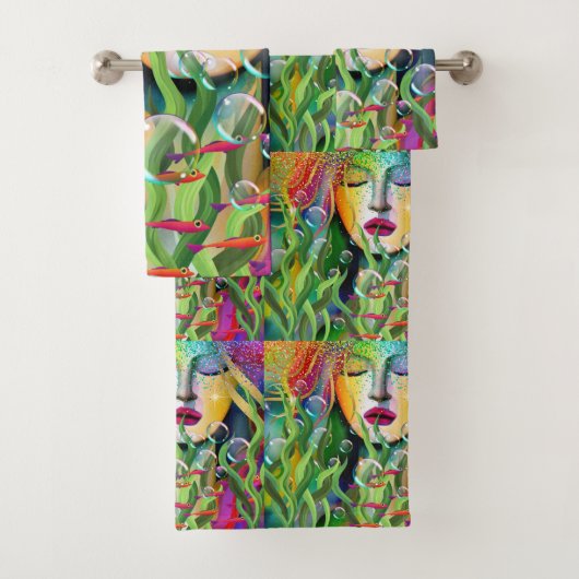 Magical Mermaid Bad Handdoek (Insitu)