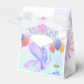 Magical Mermaid Birthday Invitation Card Bedankdoosjes (Voorkant Zijde)