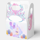 Magical Mermaid Birthday Invitation Card Bedankdoosjes (Open)