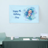 Magical Mermaid Birthday Spandoek (Beurs)