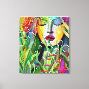 Magical Mermaid Canvas Afdruk