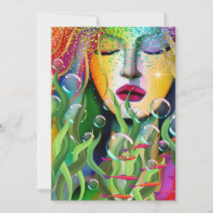 Magical Mermaid Feestdagenkaart