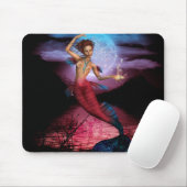 Magical Mermaid Moon Mousepad Muismat (Met muis)