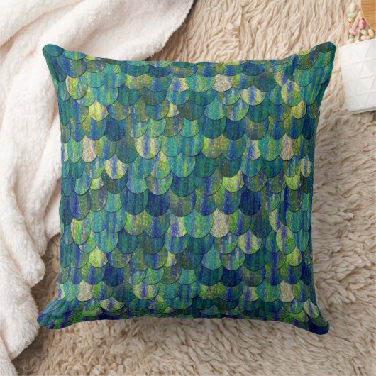 Magical Mermaid Scales Kussen (Deken)