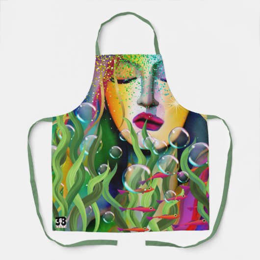 Magical Mermaid Schort (Voorkant)