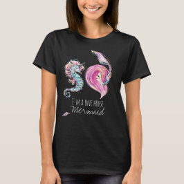*~* Magical Mermaid Shell Glitter Zee Horse T-shir T-shirt