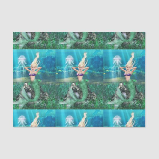 Magical Mermaid Tissuepapier (Voorkant)