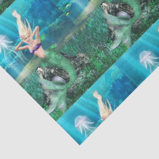 Magical Mermaid Tissuepapier (Detail)