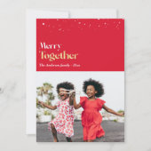 Magical Merry bij kerstmis Kaart (Voorkant)