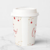 Magical Merry Christmas Papieren Bekers (Links)