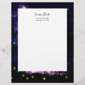 Magical Milky Way Letterhead Briefhoofd (Voorkant)