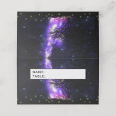 Magical Milky Way Place Card Plaatskaartje (Buitenkant ongevouwen)