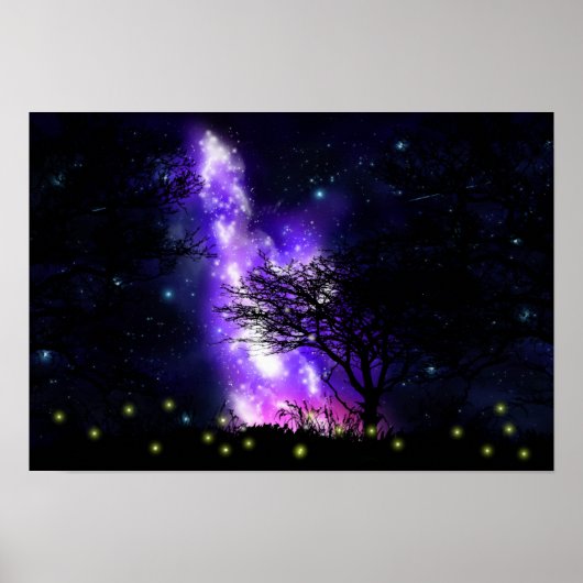 Magical Milky Way Poster (Voorkant)