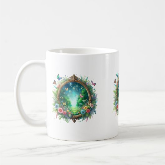 magical mirror cup koffiemok (Links)