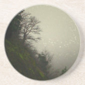 Magical Mist Forest Hill Zandsteen Onderzetter (Voorkant)