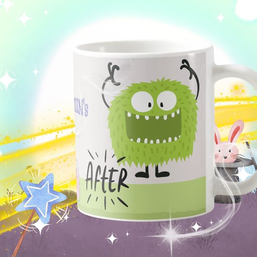 Magical Monster Transformation Kids Name Koffiemok