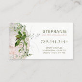 Magical Moon and Greenery Reiki Visitekaartjes (Achterkant)