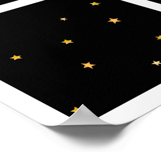 Magical Moon And Stars Nighttime Sleep Poster (Hoek)