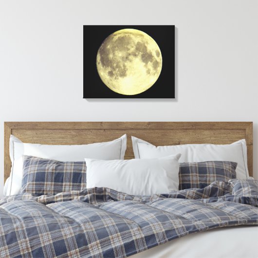 Magical Moon Canvas Afdruk (Insitu (Slaapkamer))