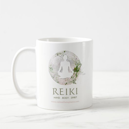 Magical Moon en Greenery Reiki Koffiemok (Links)