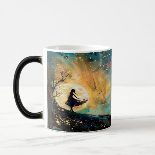 Magical Moon Fairy Magische Mok (Links)