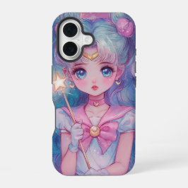 Magical Moon Guardian Anime Telefoonhoesje iPhone 16 Hoesje