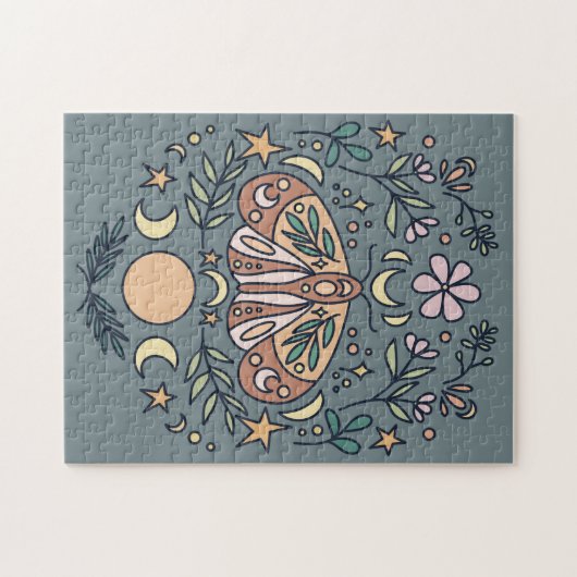 Magical Moon Moth Legpuzzel (Horizontaal)