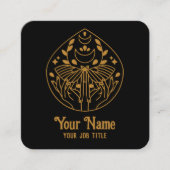 Magical Moon Moth Visitekaartje (Voorkant)