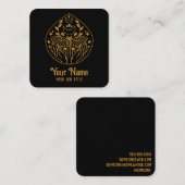 Magical Moon Moth Visitekaartje (Voorkant / Achterkant)