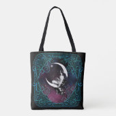 Magical Moon Woman Tote Bag (Achterkant)