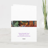 Magical Moonlight Faery - Wenskaart Kaart (Achterkant)