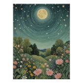 Magical Moonlit Meadow Perfect Poster (Voorkant)