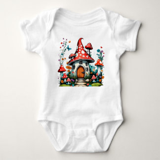 Magical Mushroom Home Romper