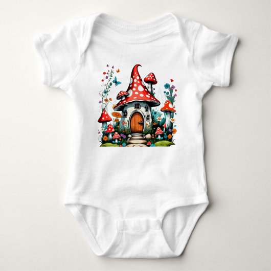 Magical Mushroom Home Romper (Voorkant)