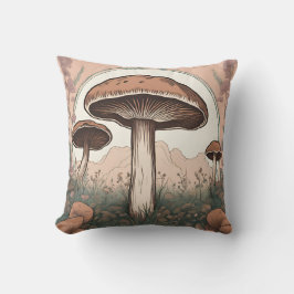 Magical Mushroom Meadow D34 Kussen