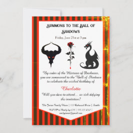 Magical & Mysterious Kids Birthday Party  Kaart